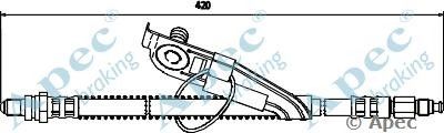 APEC BRAKING hos3293 -  Тормозной шланг
